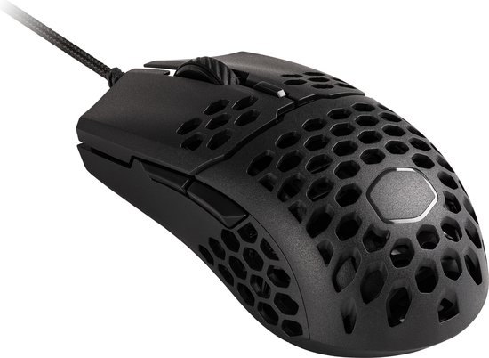 Foto: Cooler master mm710 light gaming muis 16000dpi matte black