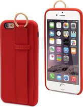 Muvit Life Ring back case - rood - voor Apple iPhone 6;Apple iPhone 6S