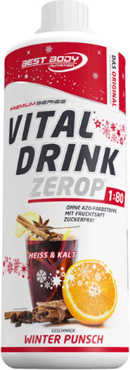 Goedkoopste Low Carb Vital Drink 1000ml Winter Punch