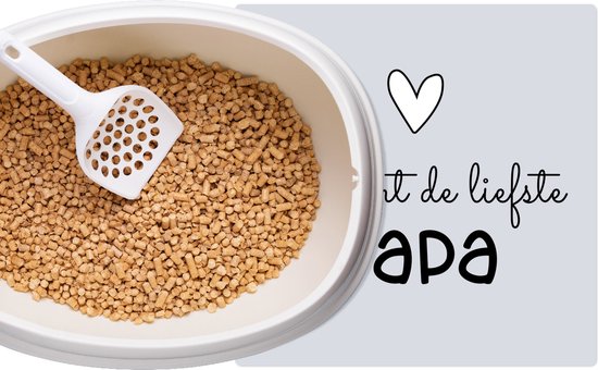 Kattenbakmat - Placemat kat - Kattenbak mat - Quotes - Vader - Jij bent