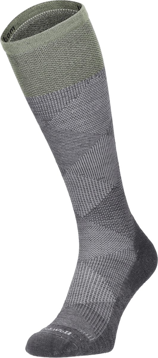 Sockwell - Diamond Dandy Heren Compressiekousen Klasse 1 Charcoal - Maat 44-47