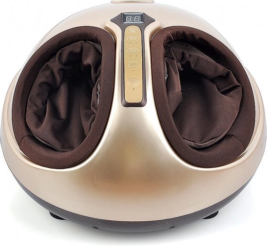 Foto: Rileks voetmassage apparaat shiatsu voetmassage luchtcompressie en infrarood warmte voor verbeterde bloedcirculatie afstandsbediening