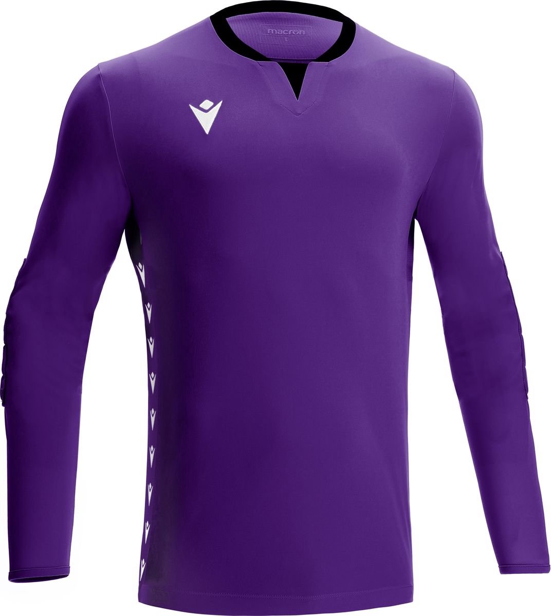 Macron Eridanus Keepershirt Lange Mouw Heren - Paars / Zwart | Maat: XL
