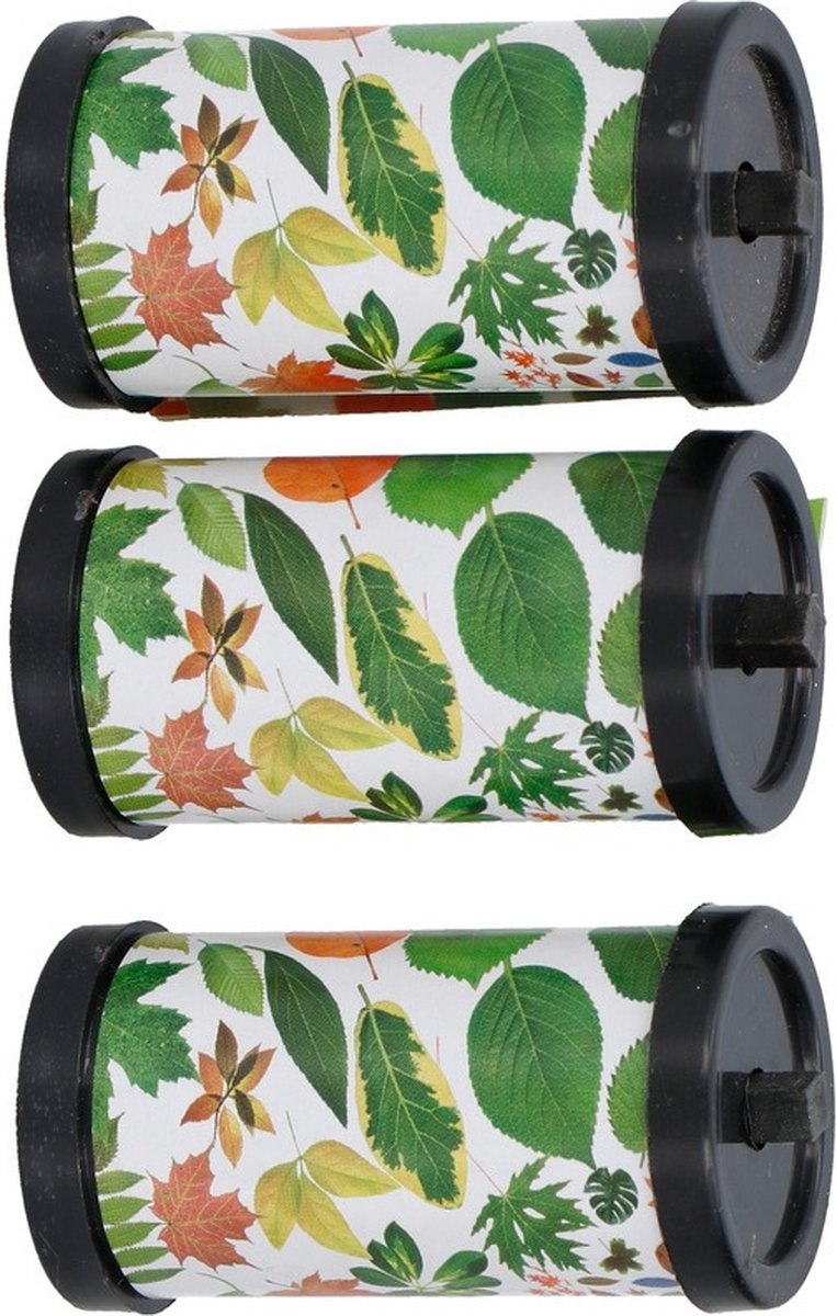 6x Vliegenvanger plakstrips met honing 75 cm - Insectenbestrijding - Vliegenstrips/insectenstrips/fruitvliegjes