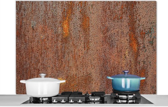 Geëmailleerde vetpan - Verchroomd ovenrooster - Set van 2 - 465 x 370