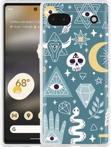 Google Pixel 6a Hoesje Een Beetje Magie - Designed by Cazy