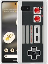 Google Pixel 6a Hoesje Retro Controller Classic - Designed by Cazy