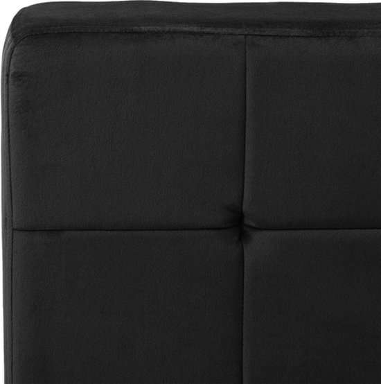 vidaXL Fauteuil relax 65x79x87 cm Velours Noir - Fauteuil relax - Fauteuils relax - Fauteuil - Fauteuils
