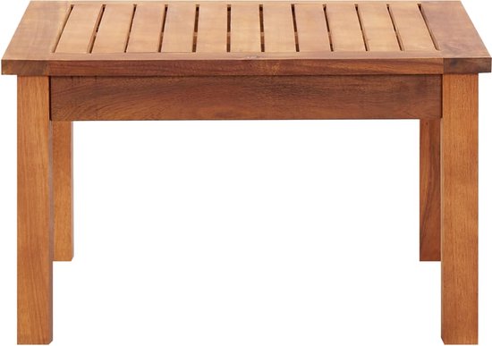 Table de jardin 60x60x36 cm bois d'acacia massif