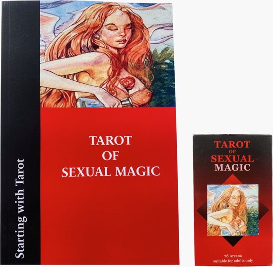 Thumbnail van een extra afbeelding van het spel Tarot of Sexual Magic Tarot & boekje -giftset vaderdag