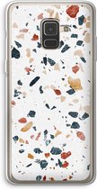 Case Company® - Samsung Galaxy A8 (2018) hoesje - Terrazzo N°4 - Soft Cover Telefoonhoesje - Bescherming aan alle Kanten en Schermrand