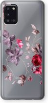 Case Company® - Samsung Galaxy A31 hoesje - Mooie bloemen - Soft Cover Telefoonhoesje - Bescherming aan alle Kanten en Schermrand