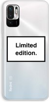 Case Company® - Xiaomi Redmi Note 10 5G hoesje - Limited edition - Soft Cover Telefoonhoesje - Bescherming aan alle Kanten en Schermrand