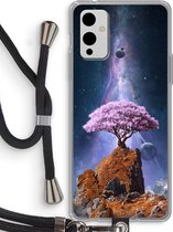 Case Company® - OnePlus 9 hoesje met Koord - Ambition - Telefoonhoesje met Zwart Koord - Bescherming aan alle Kanten en Over de Schermrand