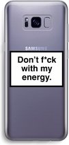 Case Company® - Samsung Galaxy S8 Plus hoesje - My energy - Soft Cover Telefoonhoesje - Bescherming aan alle Kanten en Schermrand
