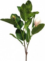 kunstbloem Magnolia Grandiflora zijde roze