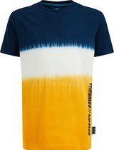 WE Fashion Jongens dip-dye T-shirt met 3D-opdruk