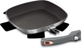 grillpan Moonlight 2,1 liter 28 cm aluminium grijs