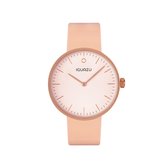 Iguazu horloge Rose Goud "Rosa" - 39 MM - Upcycled leer