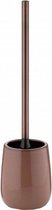 toiletborstel Liana 44 x 11 cm keramiek bruin 2-delig