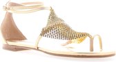 Platte sandalen