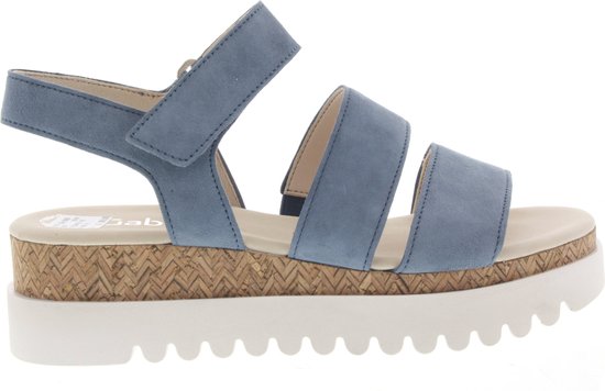 Gabor Sandalen blauw - Maat 39 | bol.com