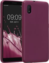 kwmobile telefoonhoesje voor Alcatel 1B (2020) - Hoesje voor smartphone - Back cover in bordeaux-violet
