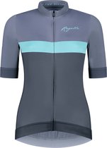 Rogelli Prime Fietsshirt - Korte Mouwen - Dames - Blauw, Turquoise - Maat 3XL