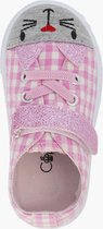 cupcake couture Roze canvas sneaker klittenband - Maat 25