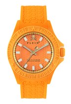 Philipp Plein Plein Power PWKAA1221 Horloge - Siliconen - Oranje - Ø 43 mm
