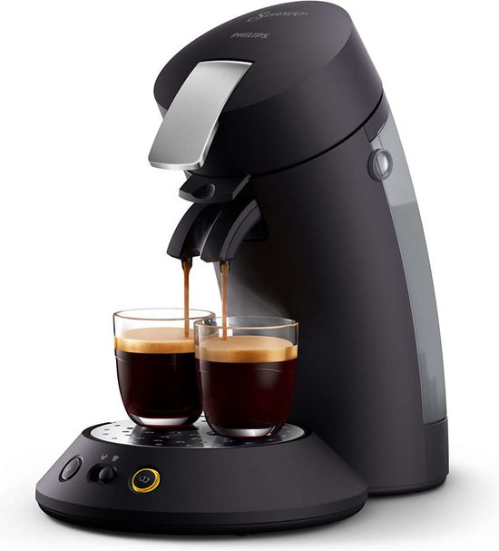 Instelbare functies voor type koffie - Philips CSA220/69 - Philips Senseo Original Plus Premium Handmatig Koffiecupmachine 0,7 l