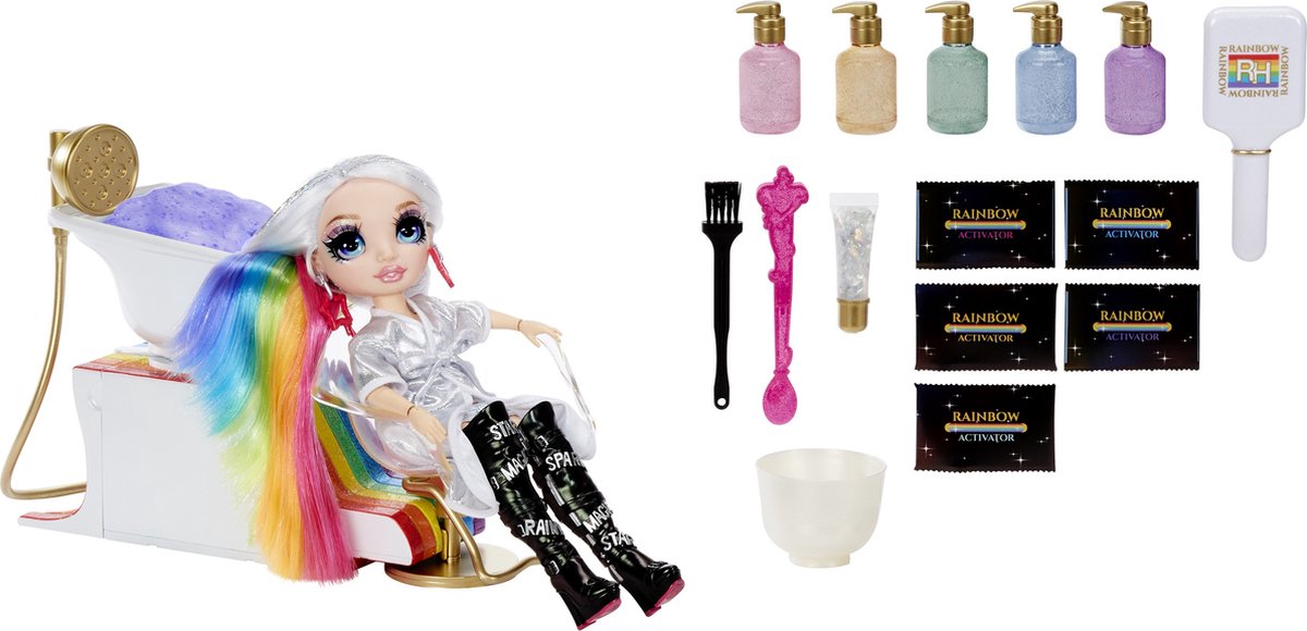 Salon de coiffure Rainbow High - Accessoire poupée - Achat & prix