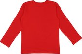 Red Lange Mouw Shirts & Tops Bio-Kinderkleding