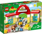 DUPLO Boerderij Paardenstal en pony AND apos;s verzorgen