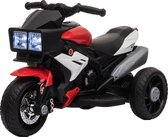 HOMCOM Elektrisch voertuig kindervoertuig kindermotorfiets muziek verlichting + 370-102