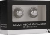 Medium Weight Ben-Wa-Balls - Silver - Balls silver