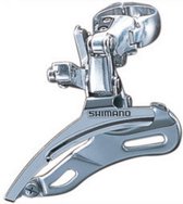 voorderailleur Alivio top pull 34,9 mm triple zilver