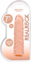 Penis Sleeve 7" - Flesh - Realistic Dildos flesh