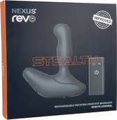 REVO STEALTH Waterproof Rotating Remote Control - Butt Plugs & Anal Dildos black