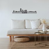 Skyline Almere Zwart Mdf 165 Cm Wanddecoratie Voor Aan De Muur Met Tekst City Shapes