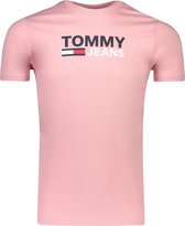 Tommy Hilfiger T-shirt Roze Roze voor heren - Lente/Zomer Collectie