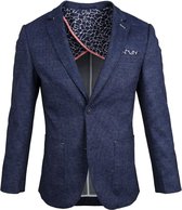 Suitable - Colbert Canavaral Dessin Navy - 52 - Slim-fit