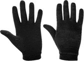 handschoenen Transtex merinowol/elastaan zwart maat 9