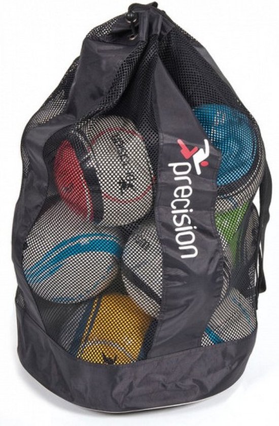 Ballennet voor 12 ballen 78 x 50 cm pvc zwart bol
