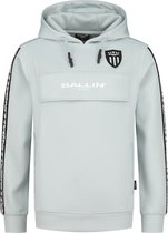 Ballin Amsterdam -  Jongens Slim Fit   Hoodie  - Blauw - Maat 176