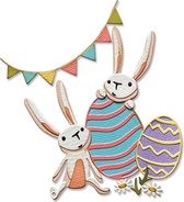 Sizzix Thinlits Snijmal set - Bunny games