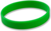 Siliconen armband groen