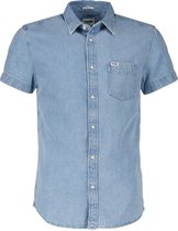 Wrangler Overhemd - Regular Fit - Blauw - M