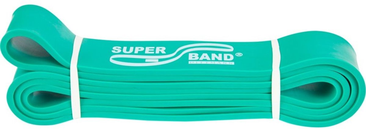 Powerband - Body-Band - Zwaar - Groen - 1 meter - Fitness elastiek