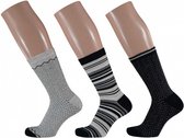 sokken Fashion Bamboo dames bamboe 3-pack maat 39/42